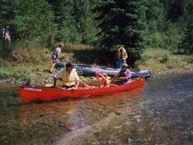 Canoe_Slocan_River